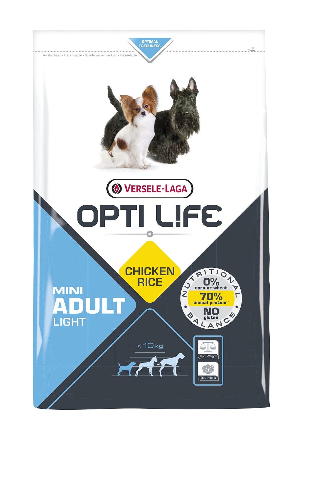 Opti Life Adult Light Mini hondenvoer