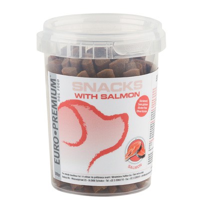 Euro Premium hondensnacks met zalm