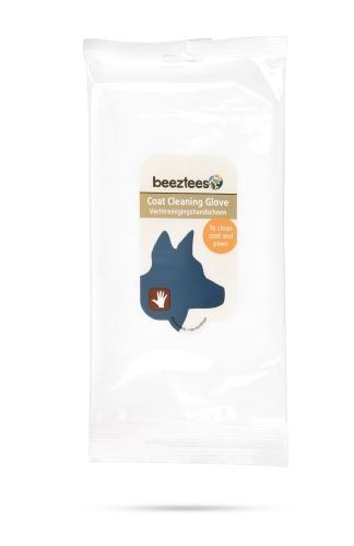 Beeztees Vochtige Reinigingshandschoen voor de hond OP is OP