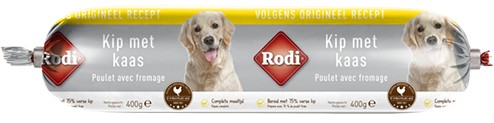 Rodi Worst Kip/Kaas voor de hond