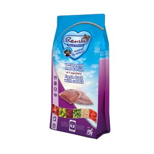 Renske Super Premium Adult vers bereide eend & konijn hondenvoer