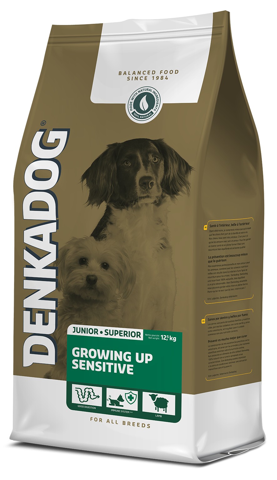 Denkadog Growing Up Sensitive hondenvoer