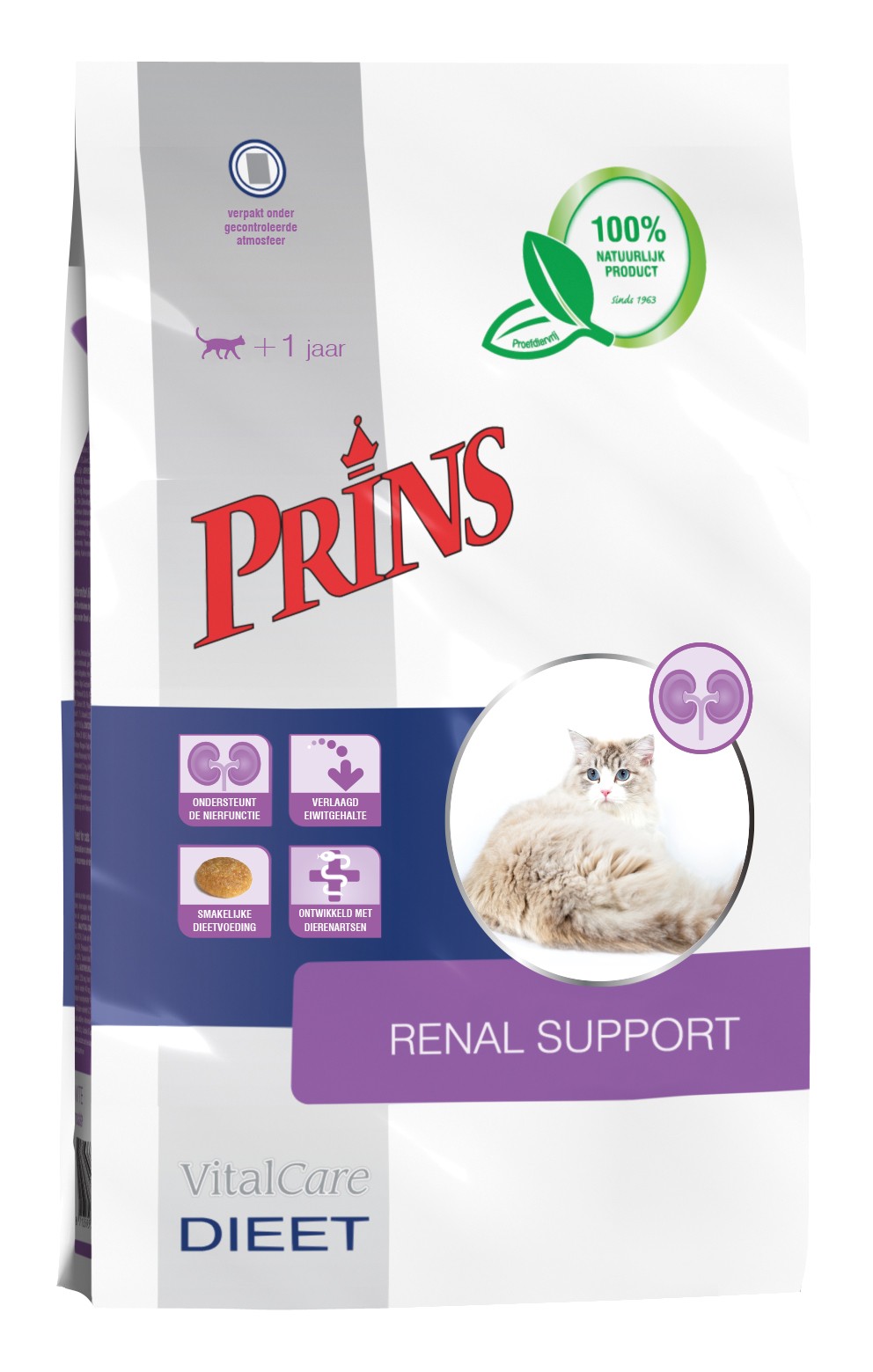 Prins VitalCare Dieet Renal Support kattenvoer