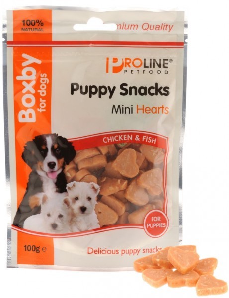 Boxby Mini Hearts hondensnack