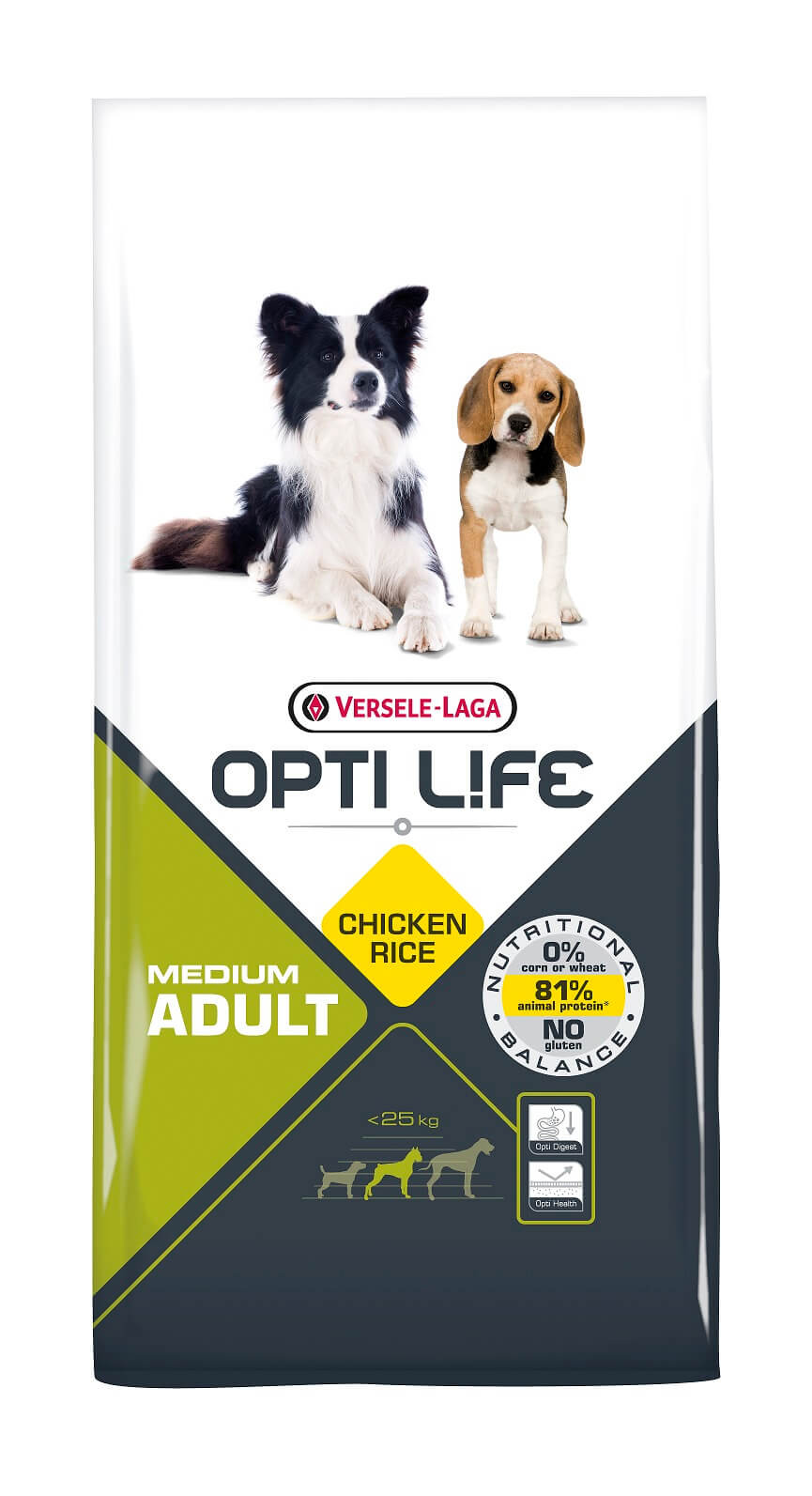 Opti Life Adult Medium hondenvoer