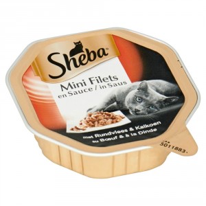 Sheba Selection Rund en Kalkoen in Saus 