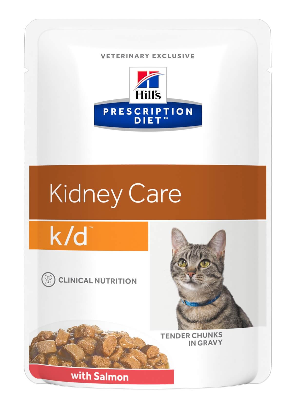 Hill's Prescription K/D Kidney Care kattenvoer met zalm 85 g zakje