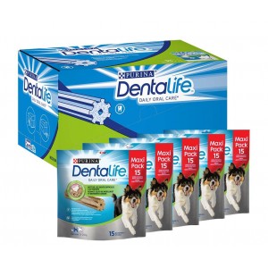 DentaLife Daily Oral Care Medium hondensnack 15 kauwsticks / maxipack