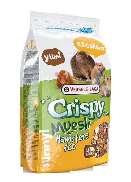 Versele-Laga Crispy Muesli voor hamsters en ratten