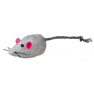 Trixie Pluche Muis met Bel voor de kat (2st)