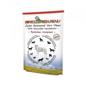 Farm Food Fresh Menu rundvlees natvoer hond (zakjes 300 g)