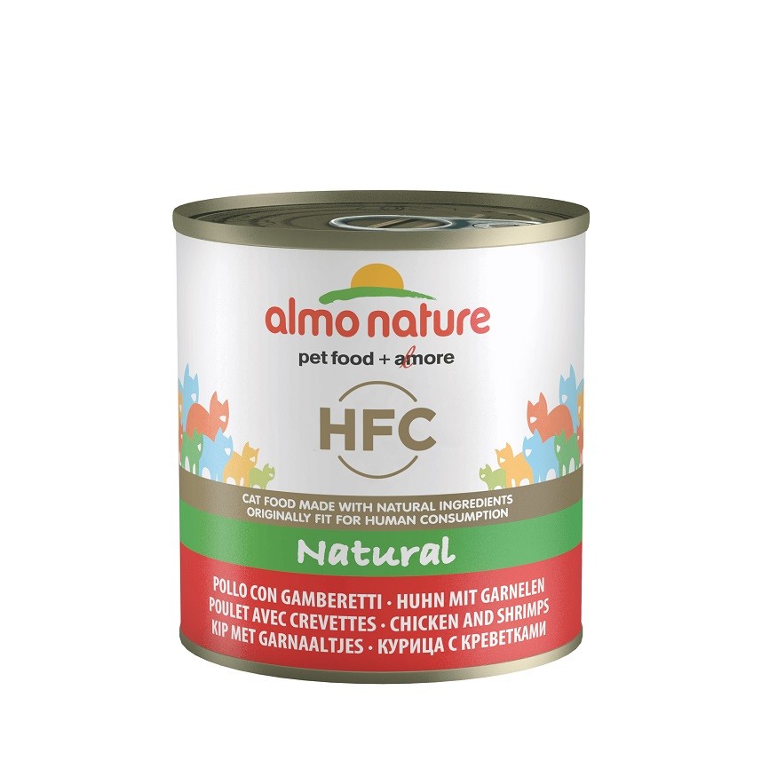 Almo Nature HFC Natural Kip met Garnalen (280 gram)