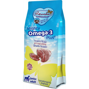 Renske Mighty Omega 3 Plus Junior Adult lam rijst hondenvoer