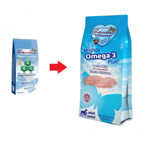 Renske Mighty Omega-3 Plus Adult Senior kip & rijst hondenvoer