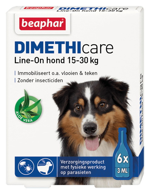 Beaphar Dimethicare Line-On (15 tot 30 kg) hond