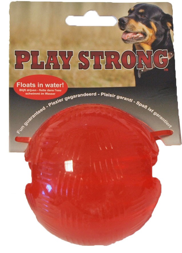 Playstrong Rubberbal Groot voor honden