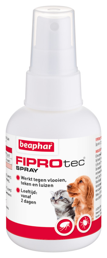 kanker Lieve Gemaakt van Beaphar FiproTec spray 100 ml Anti-Vlo - Hond & Kat - goedkoop bij