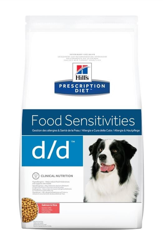 Hill's Prescription D/D Food Sensitivities zalm & rijst hondenvoer