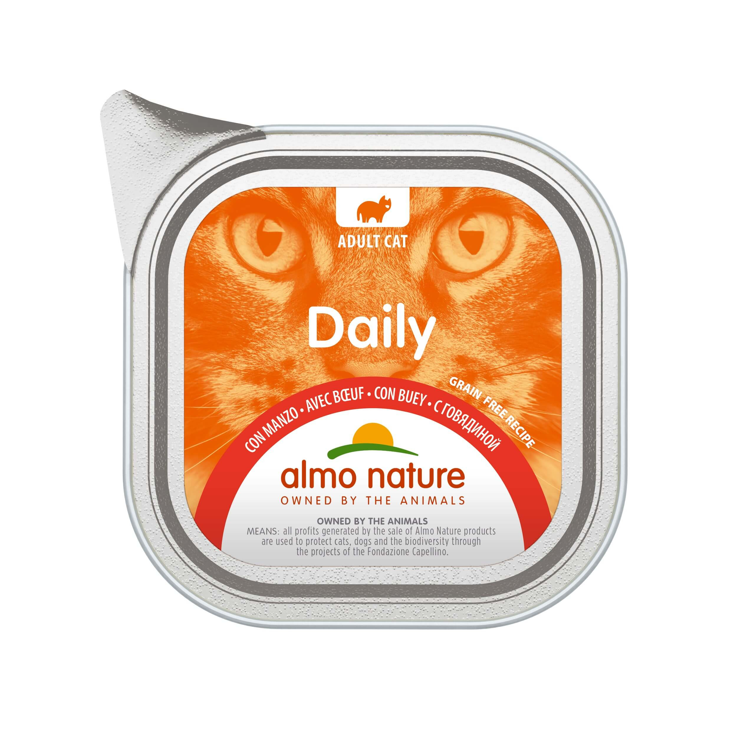Almo Nature Daily met Rund 100 gram