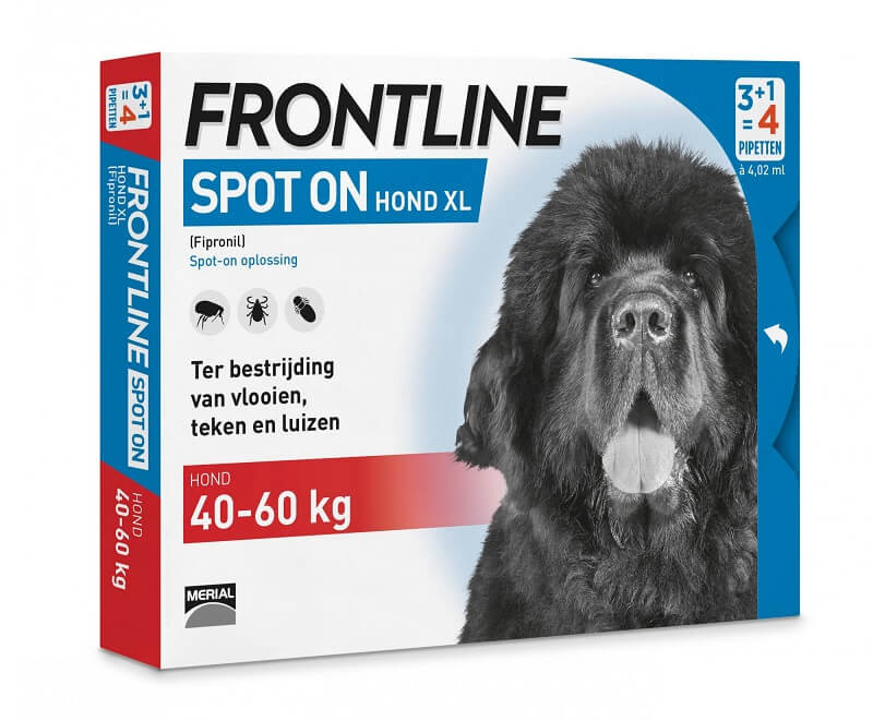 leren wetenschapper Diploma Frontline Spot On hond 40 - 60 kg online voordelig bij