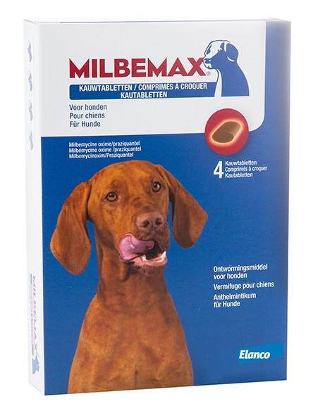 Milbemax kauwtabletten hond vanaf 5 kg