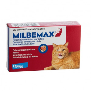 Milbemax ontwormingstabletten kat 2+ kg