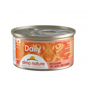 Almo Nature Daily Mousse met zalm kattenvoer (85 gram)