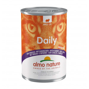 Almo Nature Daily met Konijn (400 gram)