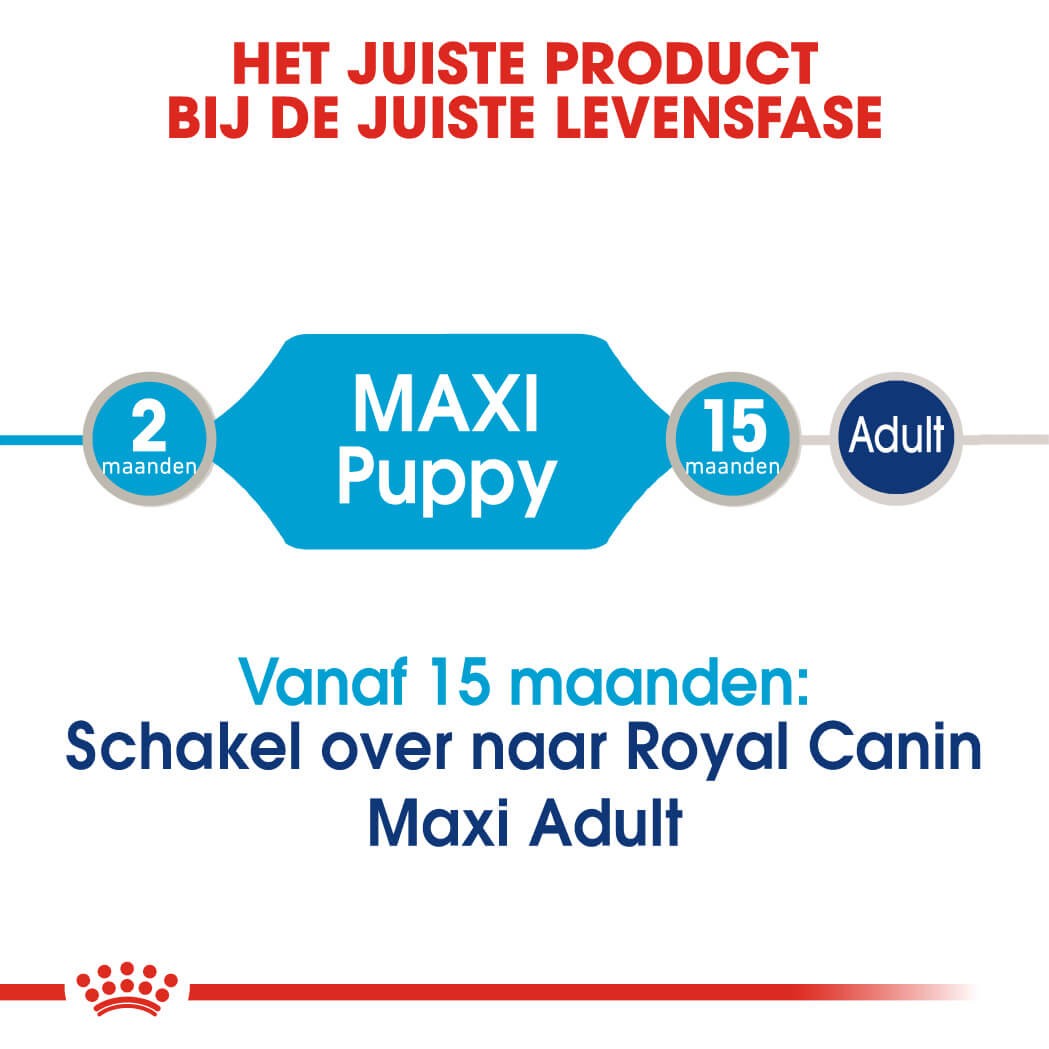 Royal Canin Maxi Puppy natvoer