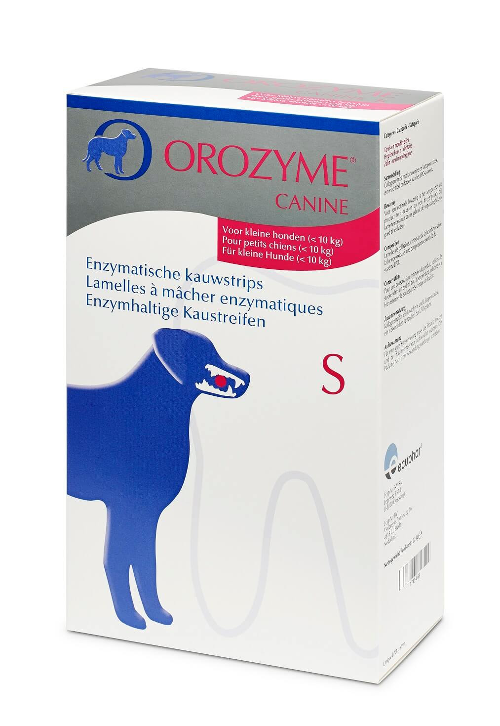 Orozyme Enzymatische Kauwstrips Hond Small tot 10 kg