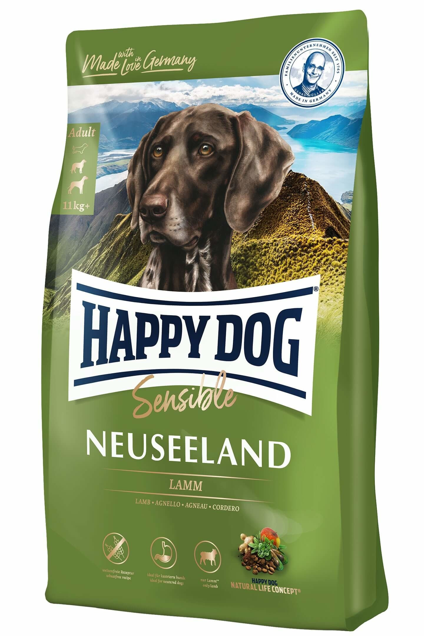Happy Dog Sensible Nieuw-Zeeland hondenvoer