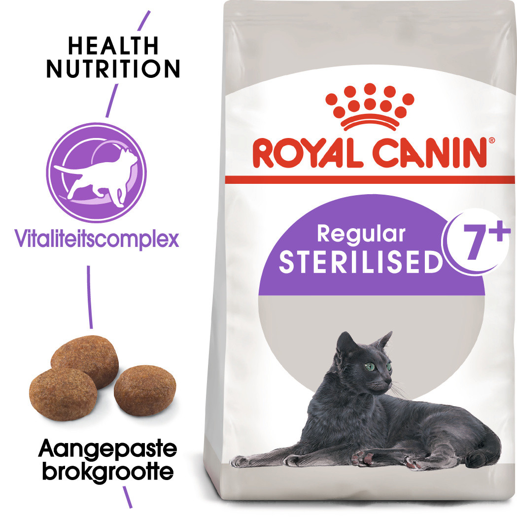 bout Zelden Grit Royal Canin Sterilised 7+ kattenvoer - Voordelig online te koop bij