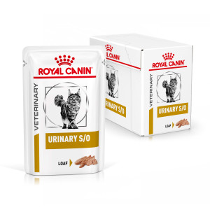 dienen Verdraaiing Absorberend Royal Canin Veterinary Urinary S/O Loaf zakjes kattenvoer