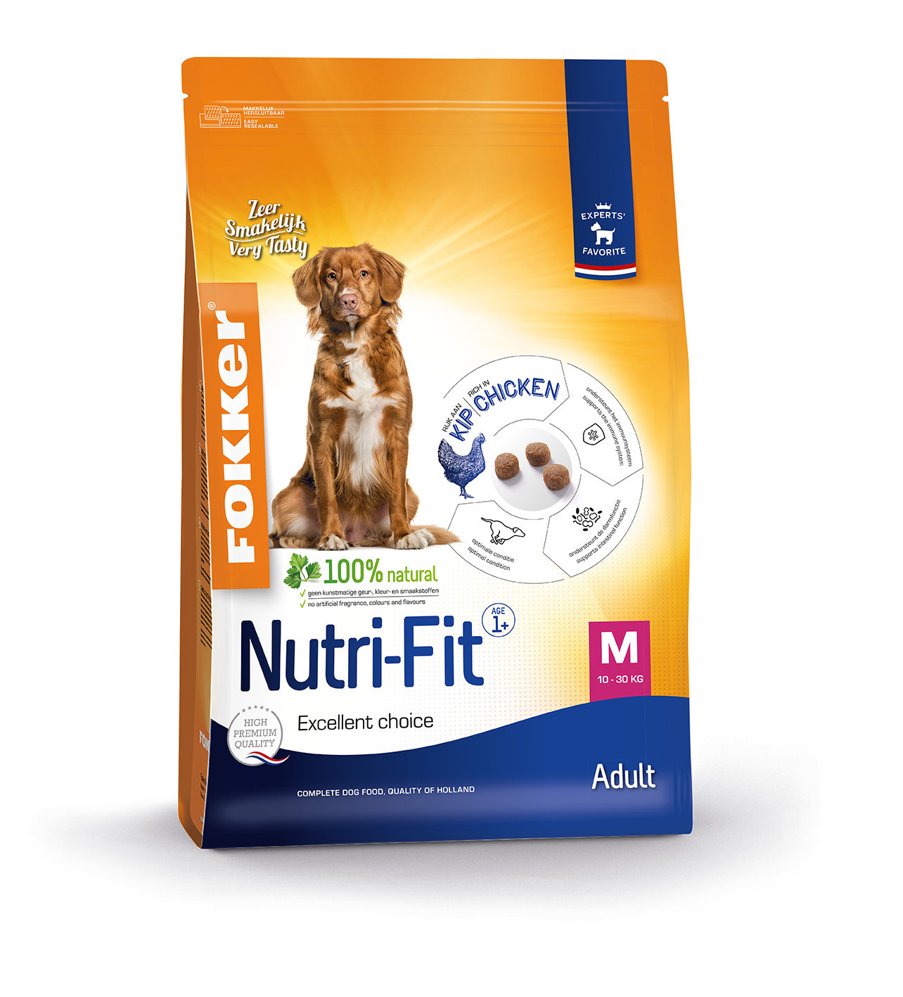 Fokker Dog Nutri-Fit M hondenvoer