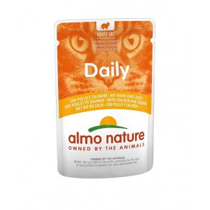Almo Nature Daily Kip & Zalm 70 gram