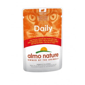 Almo Nature Daily met kip & rundvlees (70 gram)