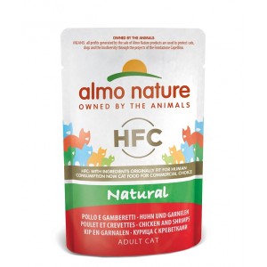 Almo Nature HFC Natural Kip met Garnalen (55 gr)