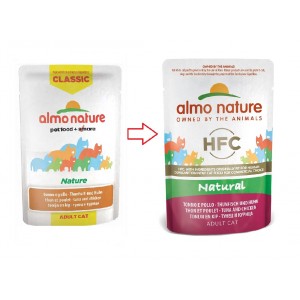 Almo Nature HFC Natural Tonijn met Kip (55 gr)