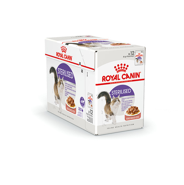 Royal Canin Sterilised in gravy natvoer kat (85 g)