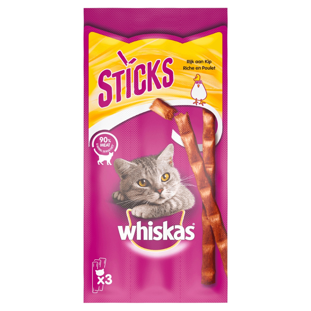 Whiskas Sticks voor de kat