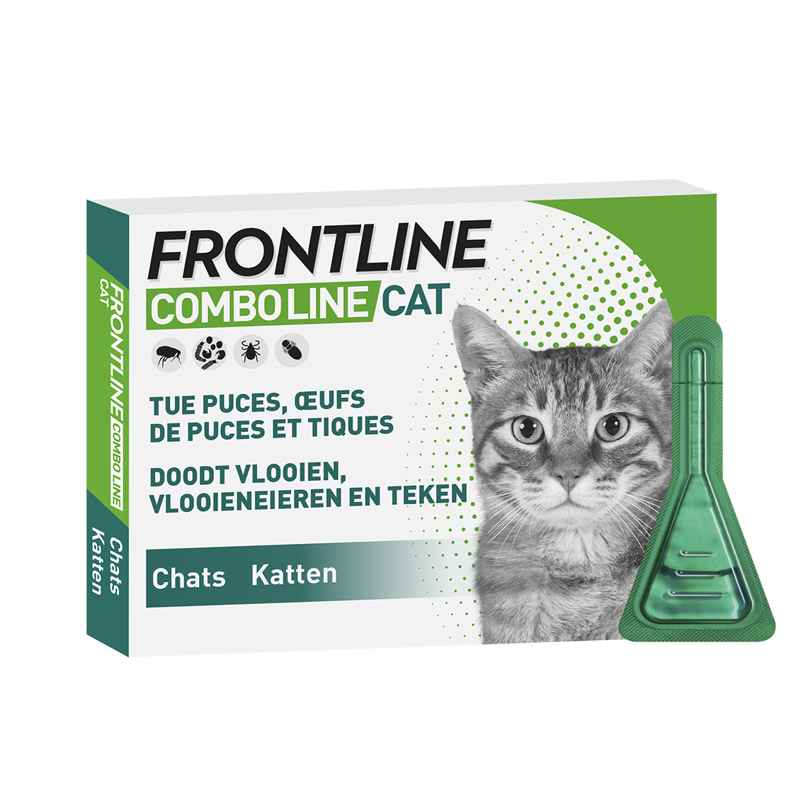 Reageer dosis niezen Frontline Comboline (Spot On) kat online goedkoop bij