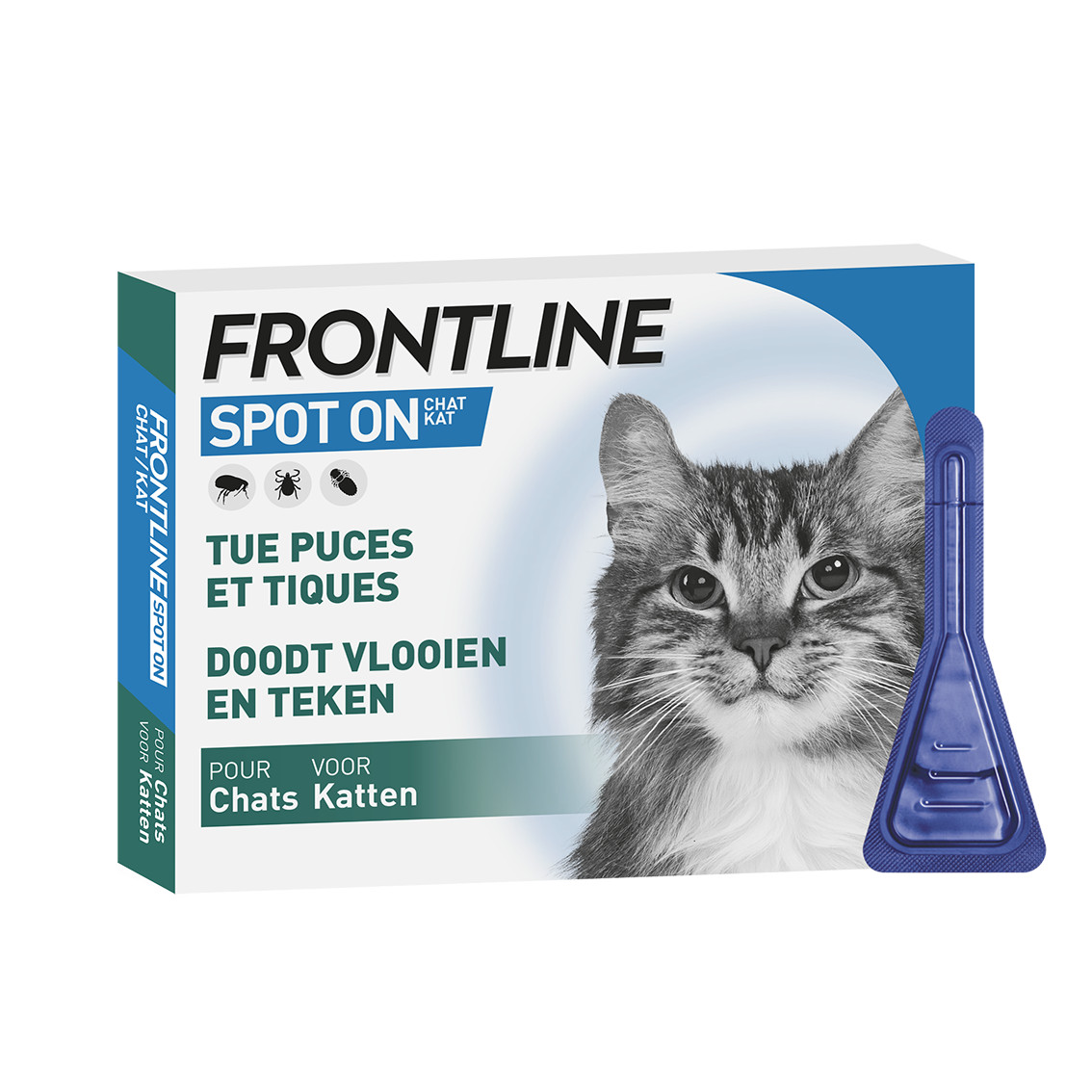 verontschuldigen Ook Tonen Frontline Spot On kat goedkoop online bestellen