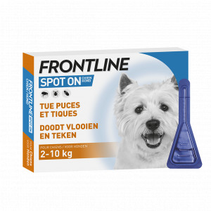 Frontline Spot On hond  2-10 kg / S