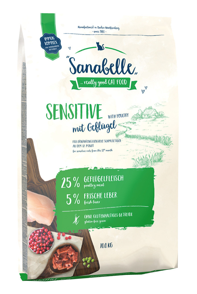 Sanabelle High Premium Sensitive Gevogelte kattenvoer