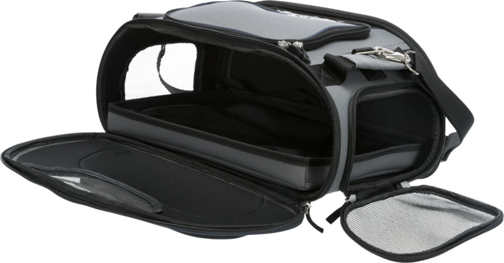 Gloppie Draagtas met schouderriem voor honden en katten, handsfree