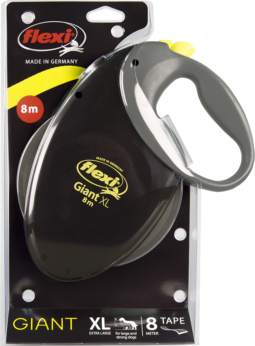 Flexi Giant Neon XL Tape rollijn 8 meter