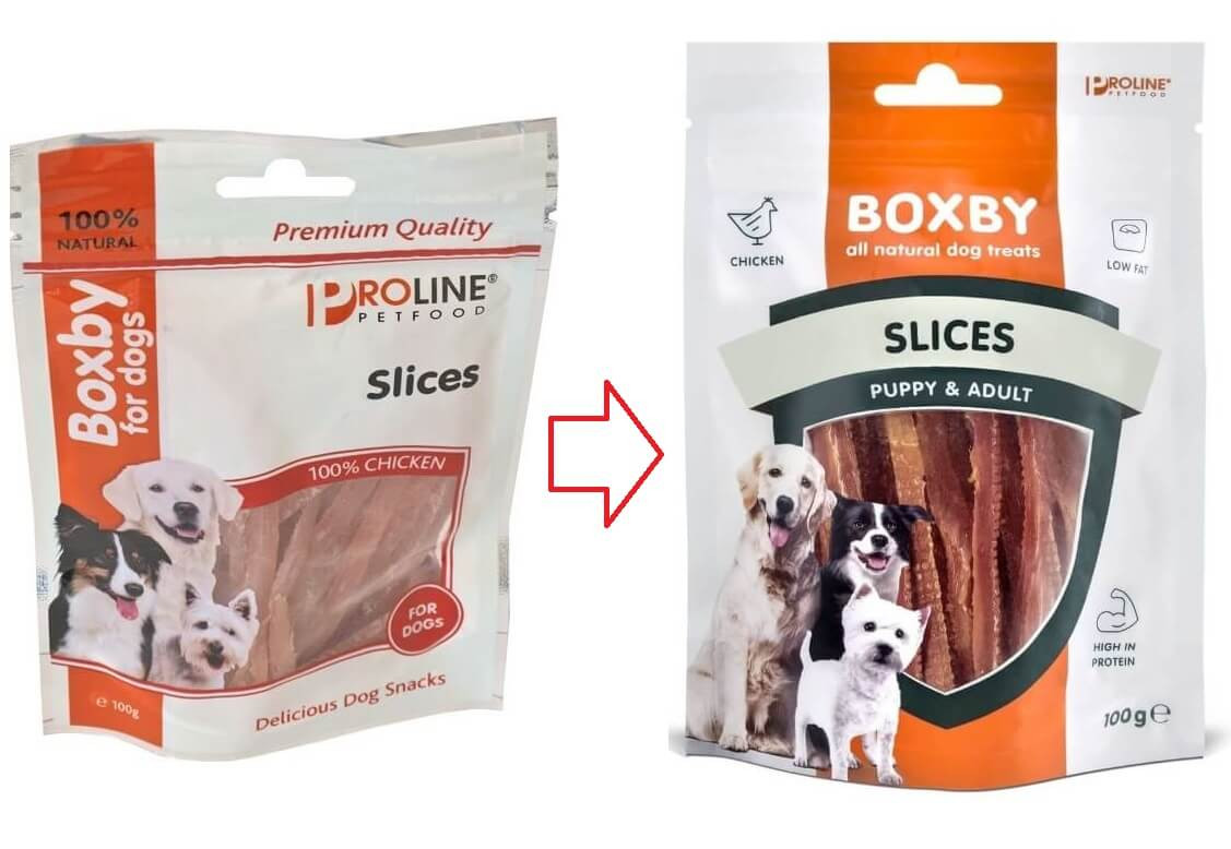 Boxby for dogs Slices