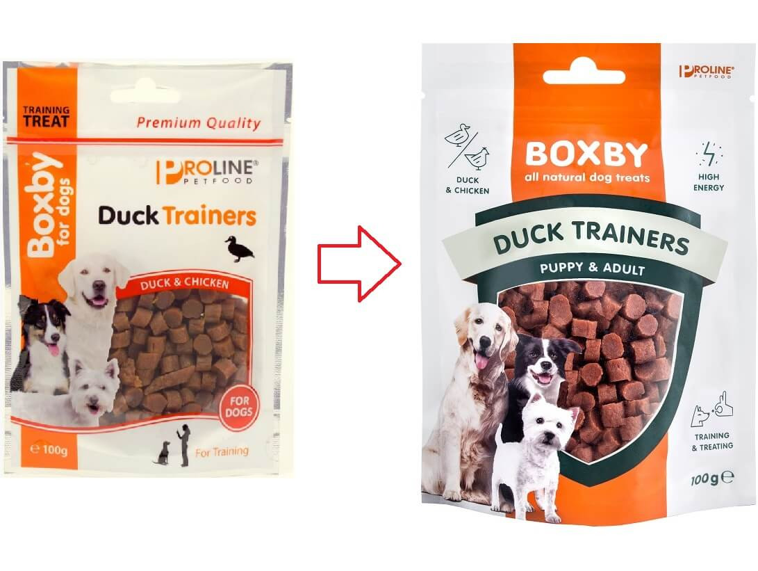 Boxby Duck Trainers voor de hond