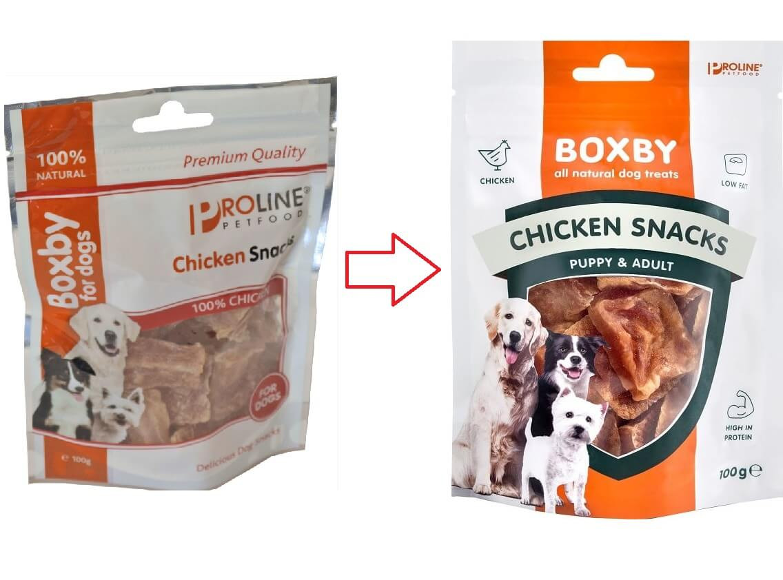 Boxby Chicken hondensnack