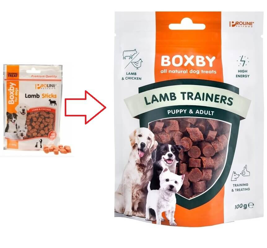 Boxby Lamb Trainers hondensnack